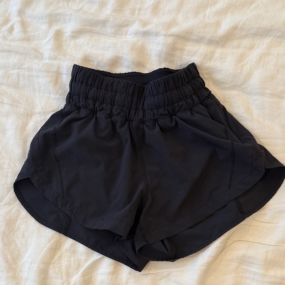 lululemon athletica Pants - Lululemon Athletica Hotty hot high rise lined shorts 4” size 0 color black